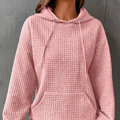 Fashionable And Individualistic Solid-color Women's Sweatshirt