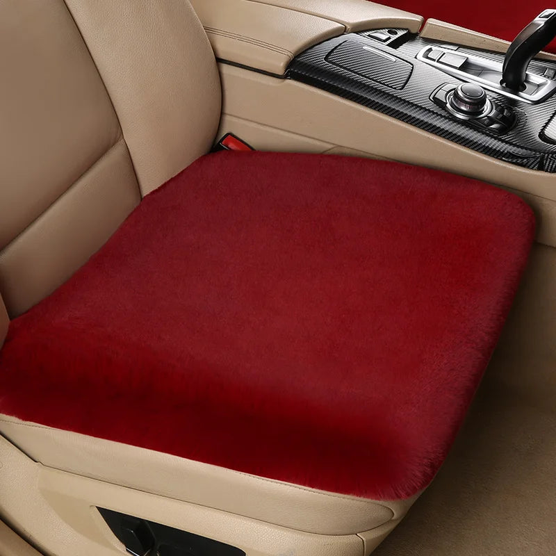 APPDEE universal winter car seat cushion imitation rabbit fur car seat cover thick plush soft and warm